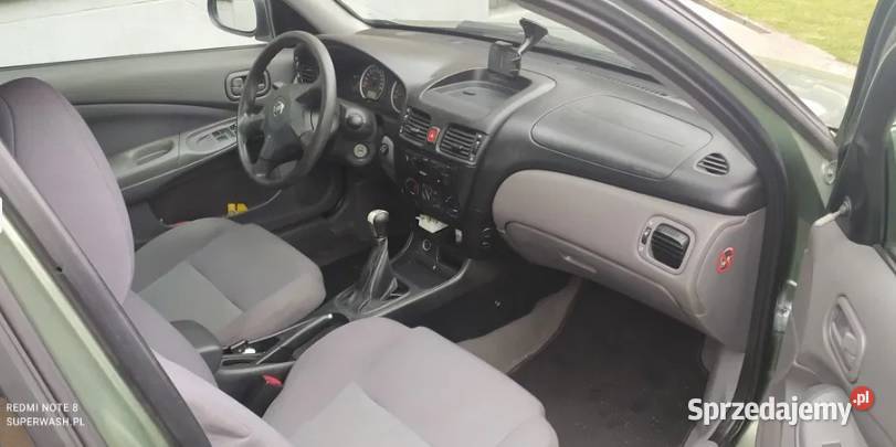 Nissan Almera 100 przebiegu polski salon LPG wspomaganie kierownicy Bojszów