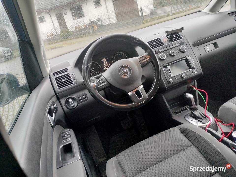 VW Touran TDI DSG LED możliwa zamiana bluetooth wielkopolskie Okonek