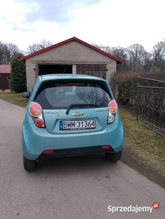 Chevrolet spark Rok produkcji 2011 Sokoły sprzedam