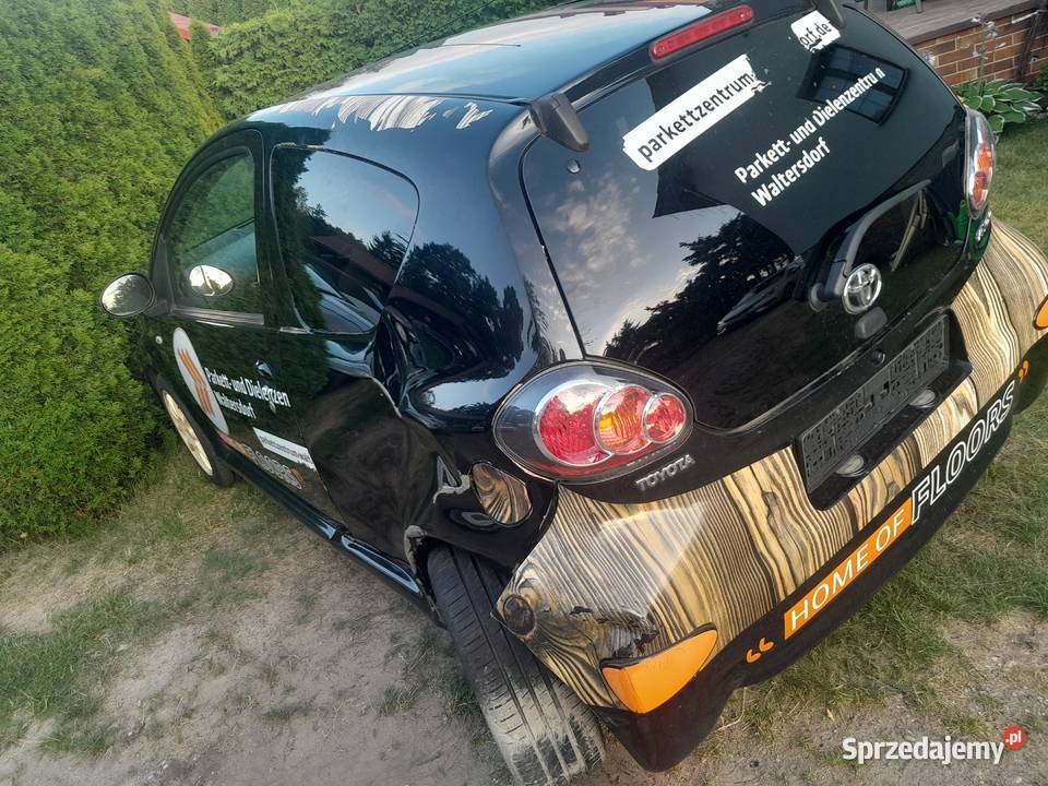 Toyota Aygo 10 benzyna 2014r z de klima skóra centralny zamek