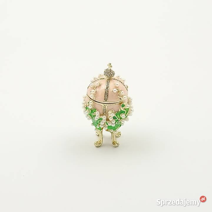 Jajko jajo faberge pojemniki szkatułka małe Zawiercie sprzedam