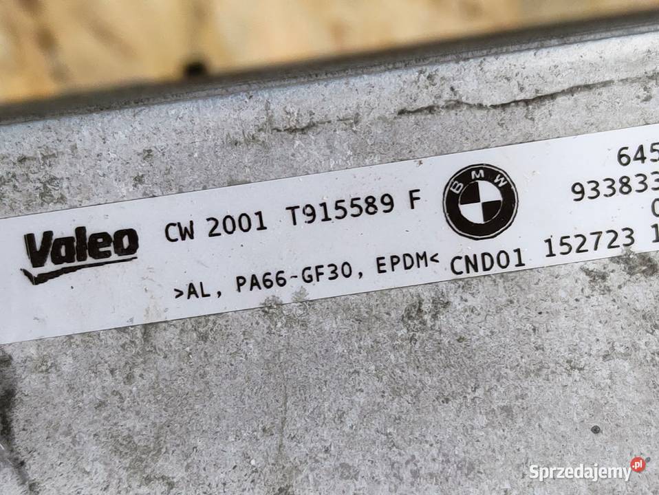 Osuszacz Skraplacz Klimatyzacji BMW 1 F20 F21 3 Pleszew