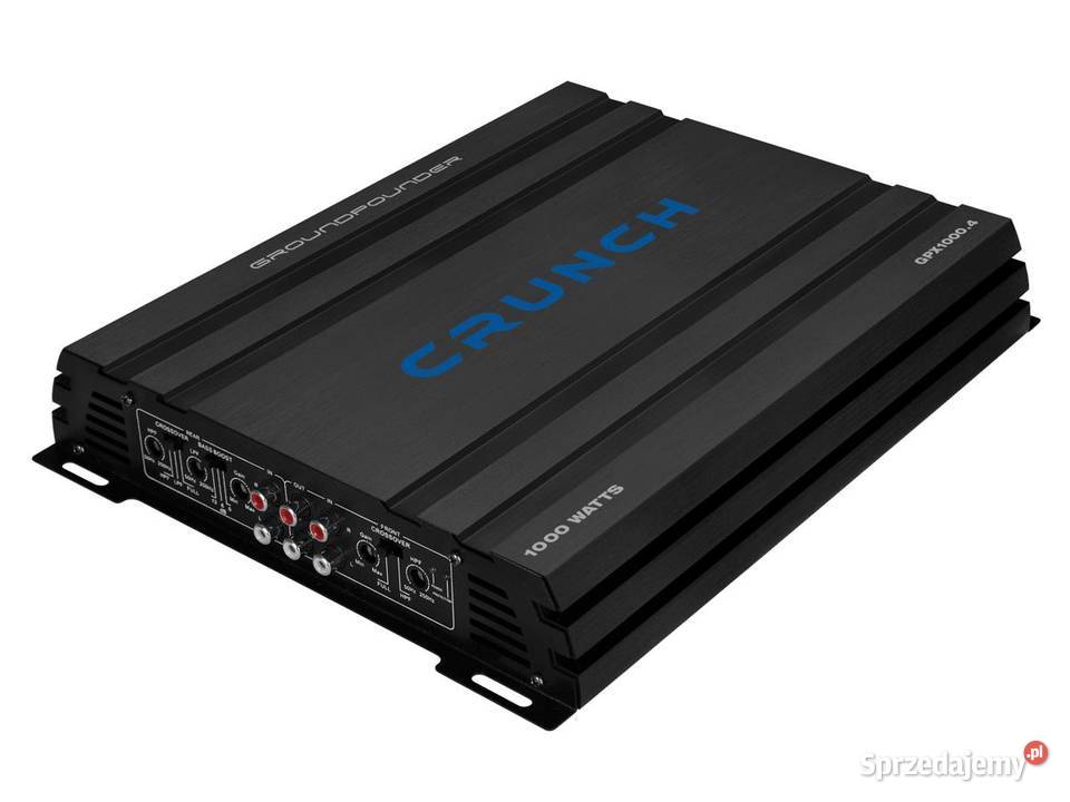 Wzmacniacz samochodowy 4kanałowy Crunch GPX10004 Crunch Łuszczów Drugi