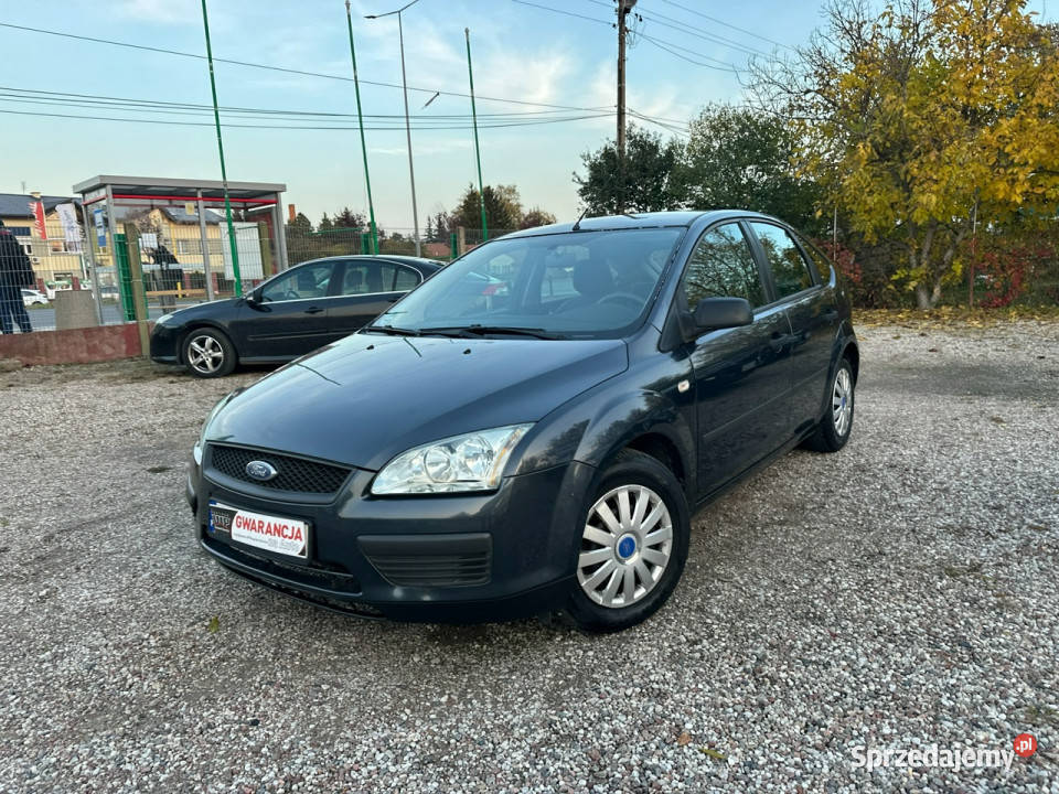 Ford Focus 16 benz 100I rej 2006 szary Warszawa