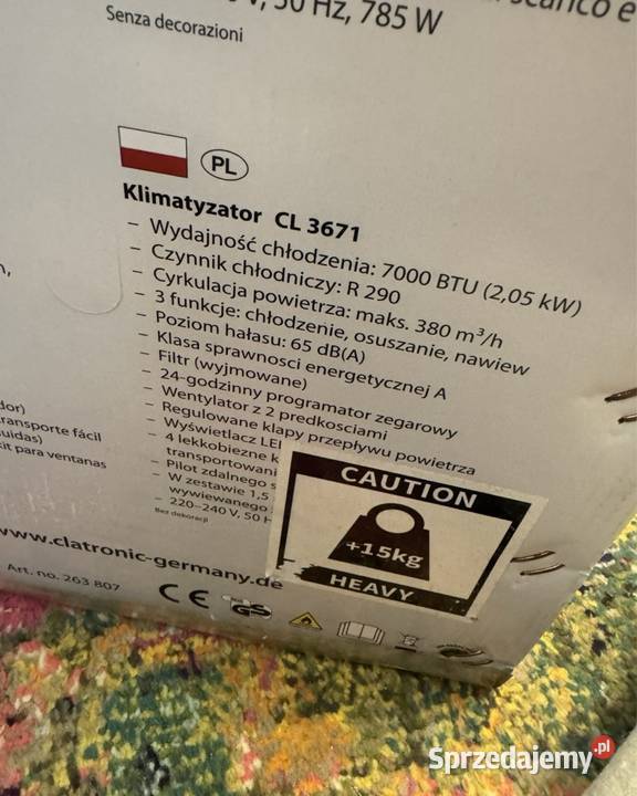 Klimatyzator Clatronic Germany Kalisz