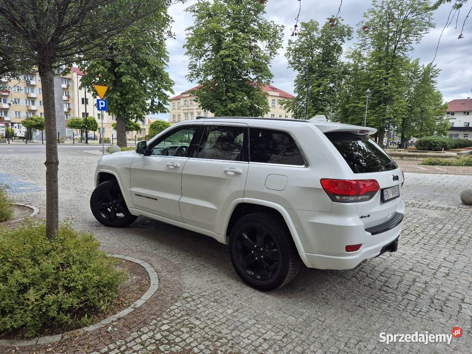 Jeep grand cherokee super stan biały podkarpackie Nisko