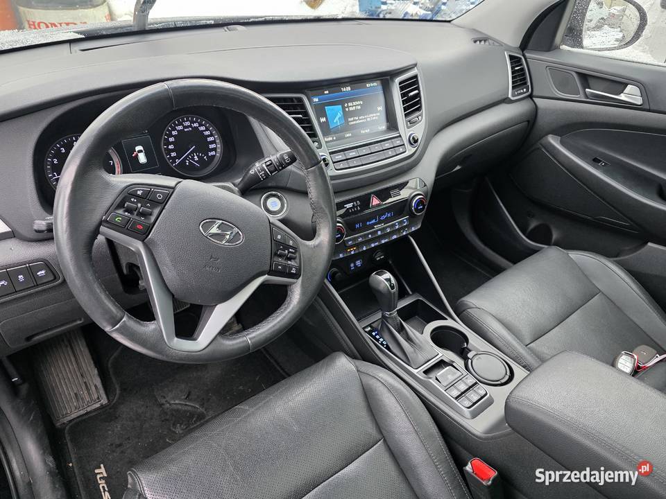 Hyundai Tucson 16T 4x4 automat bezwypadkowy gniazdo AUX Lublin