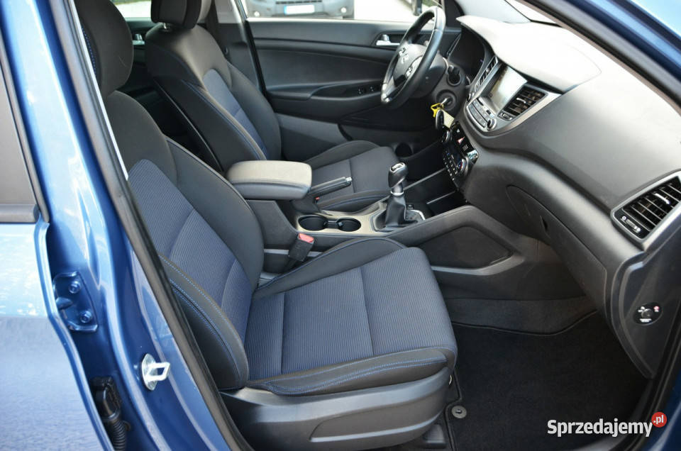 Hyundai Tucson 17CRDI 115 138 Kamera Serwis niebieski Ostrów Mazowiecka sprzedam