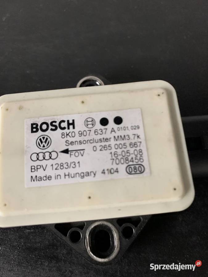 Audi A4 B8 moduł sensor 8K0 907 637 A nieuszkodzony śląskie Gliwice