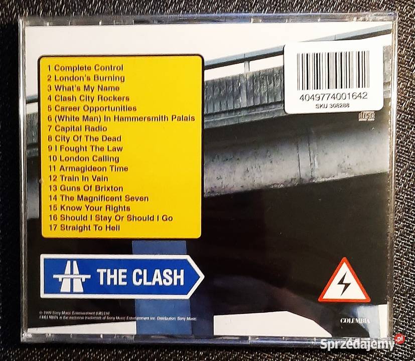 Album CD THE CLASH From Here To Eternity Live Katowice