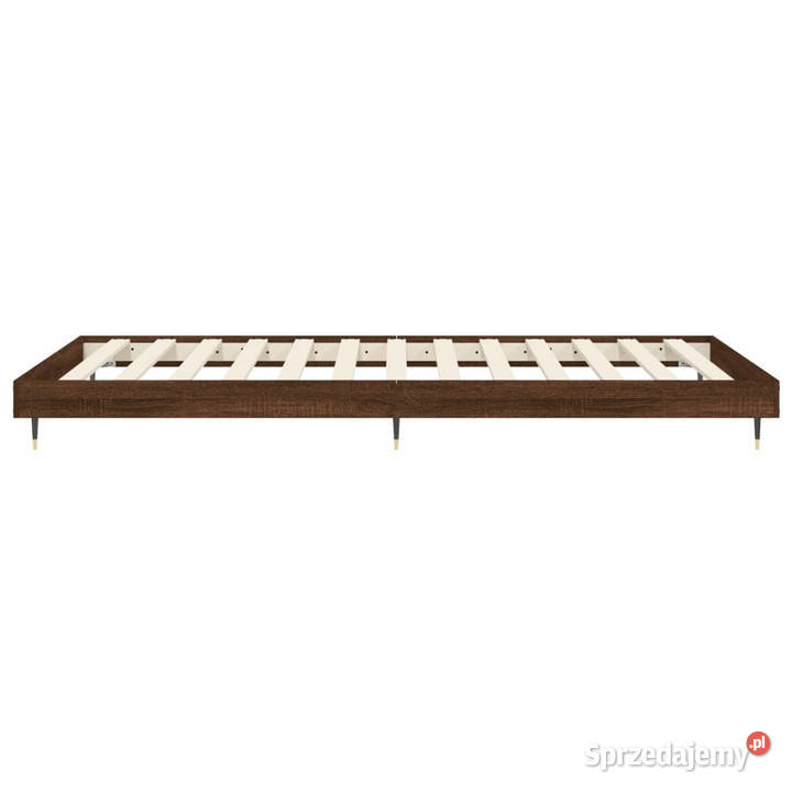 Łóżko bez materaca brązowy dąb 90x200 WM832172 Warszawa