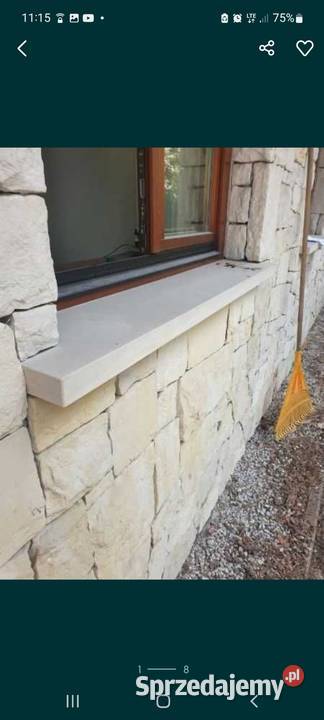 Parapety z piaskowca Parapet kamienny dowolny Szydłowiec sprzedam