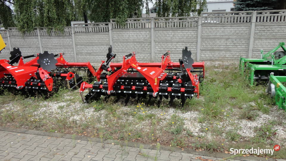 Agregat talerzowy brona Akpil Leopard 25m wał Kozenin
