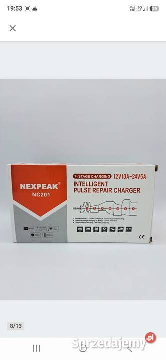Inteligentna ładowarka samochodowa NEXPEAK NC201