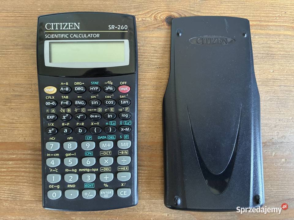 Kalkulatory naukowe CASIO i CITIZEN mazowieckie Warszawa