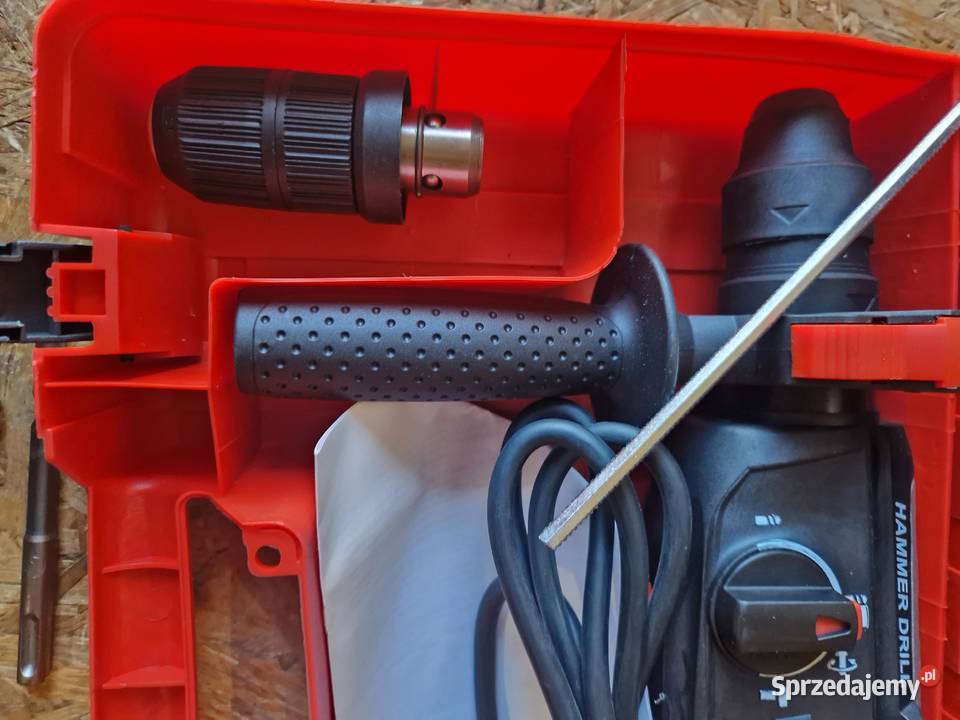 MŁOTOWIERTARKA wiertarka młot udarowy SDS MOCNY Głogowa