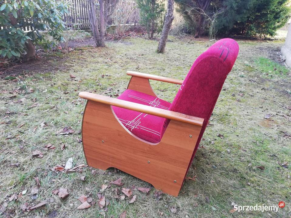 fotel przełom lat 50dziesiątych dolnośląskie