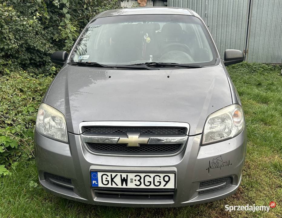 CHEVROLET AVEO uszkodzony Chełmża