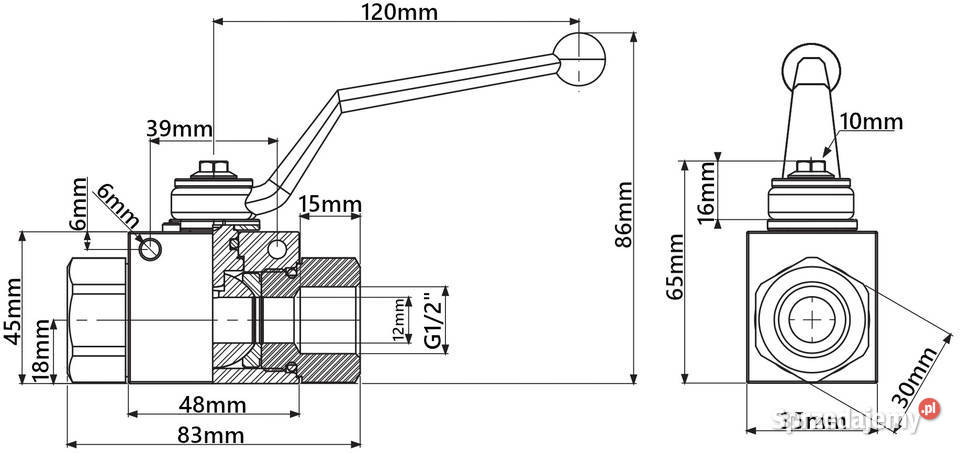 AMORTYZATOR Hydroakumulator Podwójny 05 L G12 nieuszkodzony Solec Kujawski