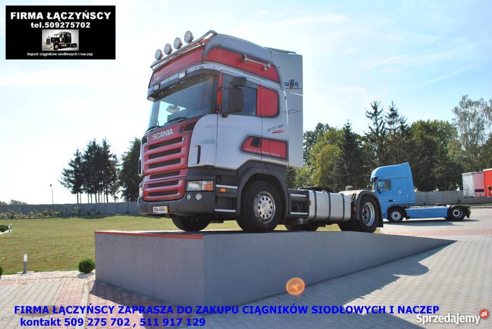 SCANIA R420 2005 STARE TACHO Z NIEMIEC MANUAL wielkopolskie Modliszewko