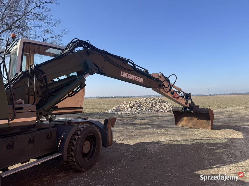 Liebherr a316 litronic industrie podnoszona Pozostałe Pleszew