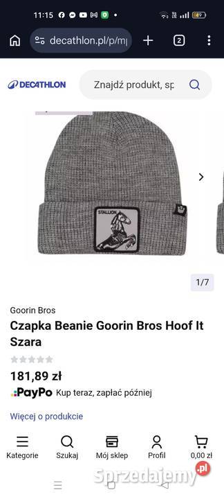 Czapka zimowa Wołów