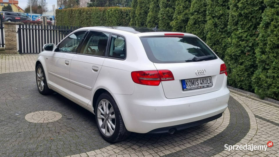 Audi A3 Sportback Lift 16 TDI Panorama GWARANCJA Rok produkcji 2012 Płońsk