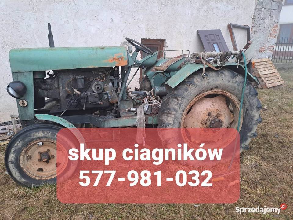 Ciagnik sam es 12 es15 z podbosnikiem blokadą Dębica