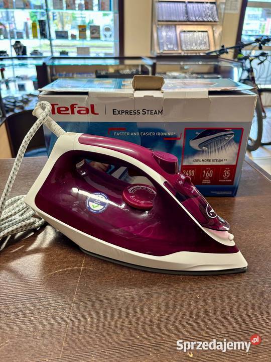 Żelazko parowe TEFAL Express Steam 2400W FV2835 Elbląg