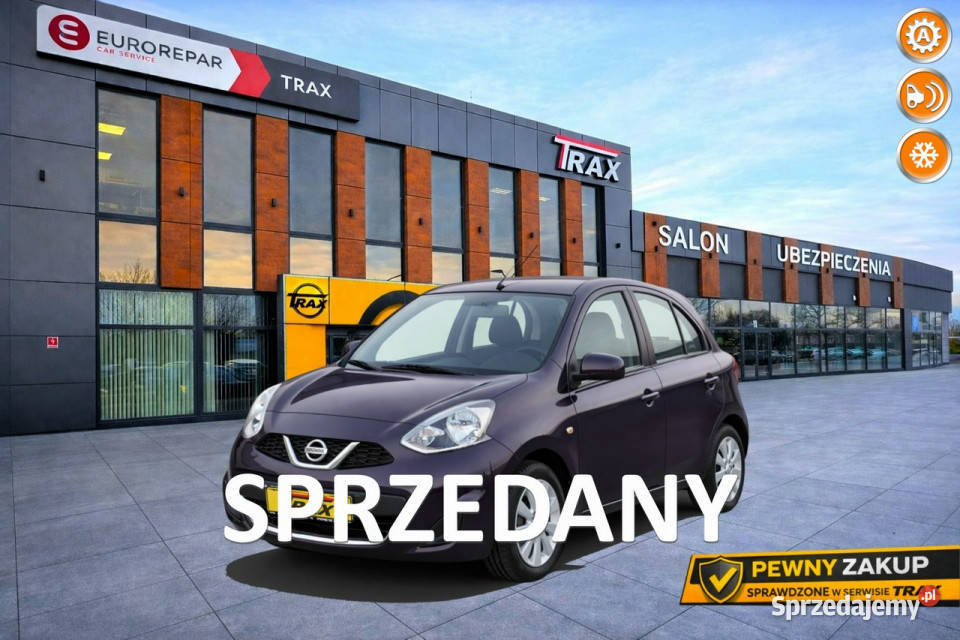 Nissan Micra K13 12 80 Automat Bezwypadkowy K13 Hatchback Łódź