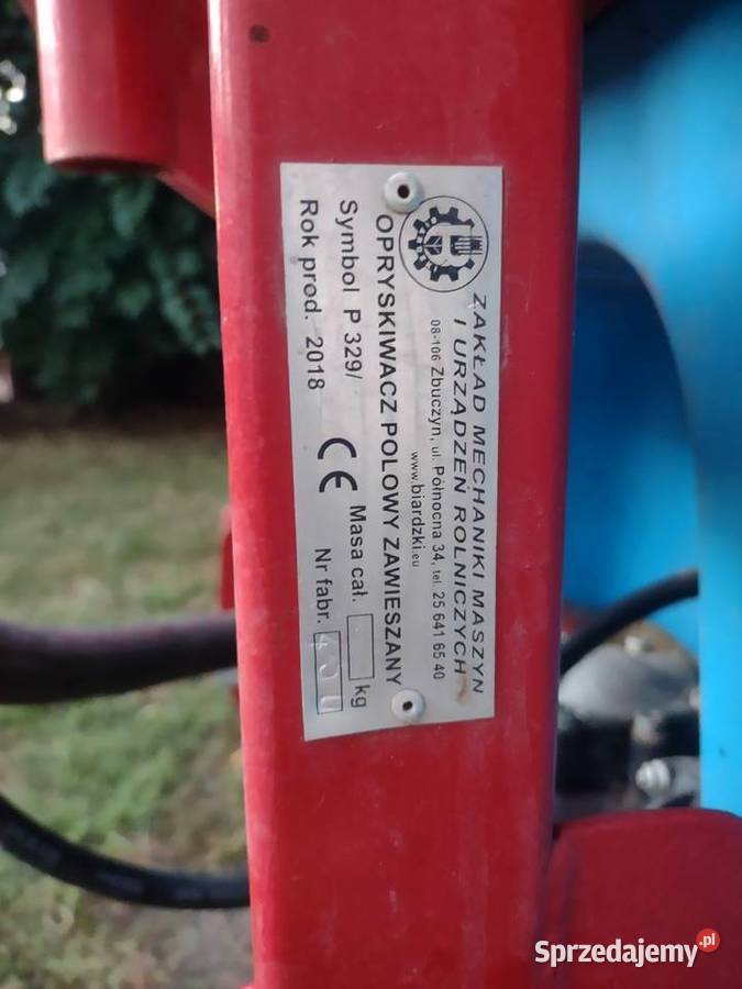 Opryskiwacz Biardzki 1000l