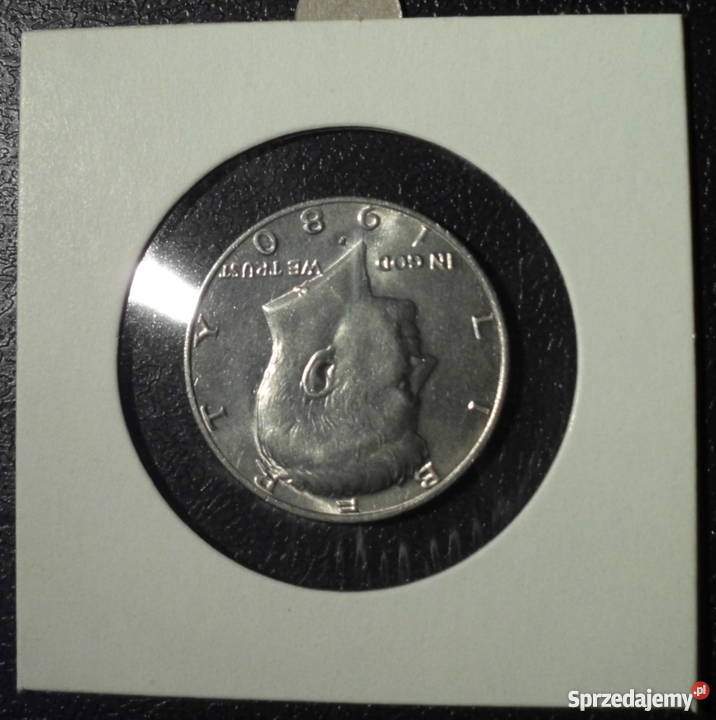 USA Half dollar 1979 1980 1981 piękne mennicze Numizmatyka