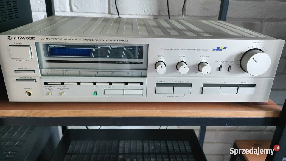 Kenwood KR820 Stereo Receiver Stan Rypin