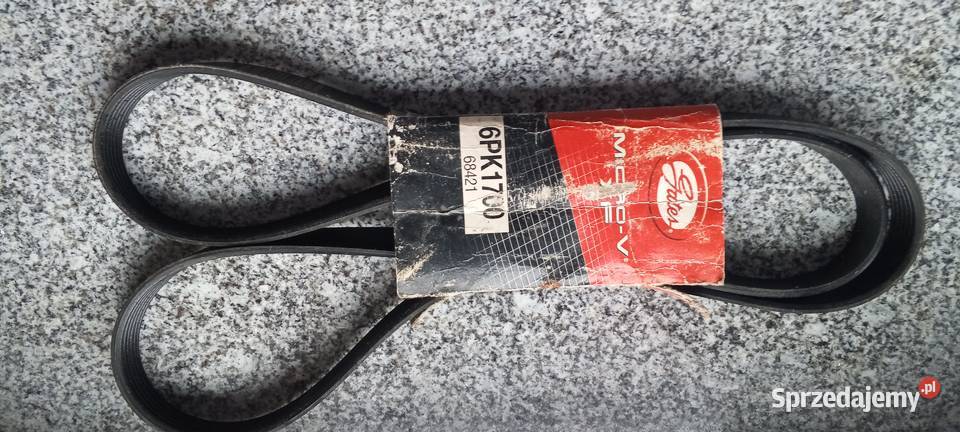 Pasek wieloklinowy 6 pk1700 gates osobowe