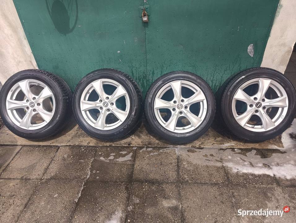Sprzedam felgi aluminiowe z oponami śląskie Zabrze