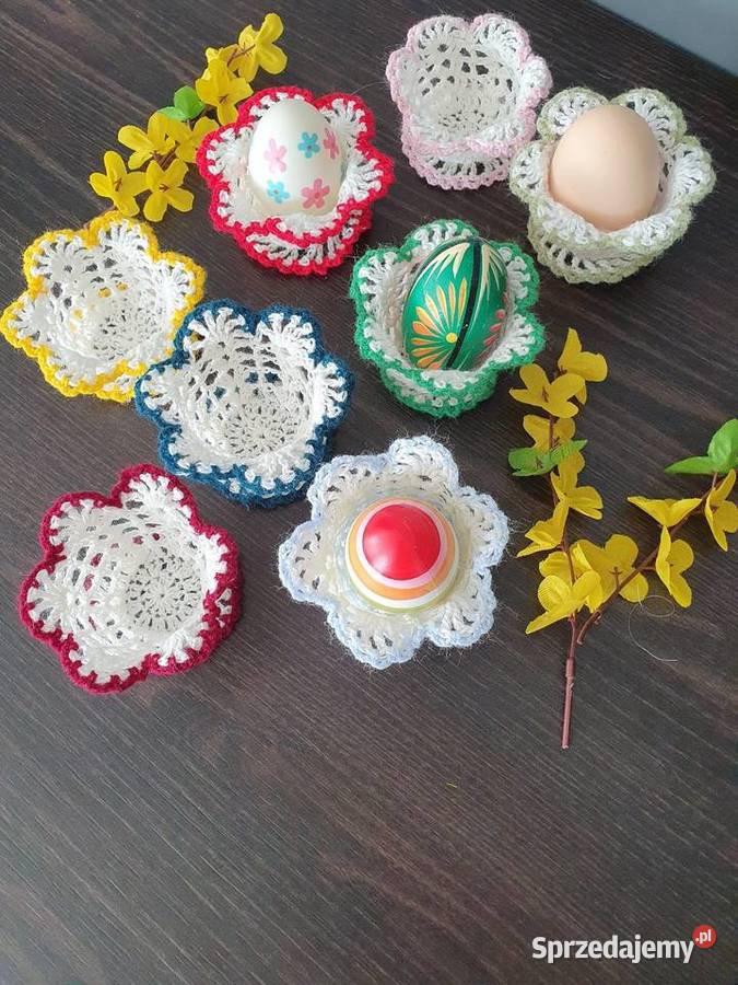 Koszyczek podstawka na jajko pisankę lubelskie Jastków