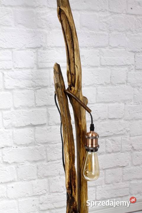 Piękna lampa gałęzi handmaderękodzieło Zielona Góra