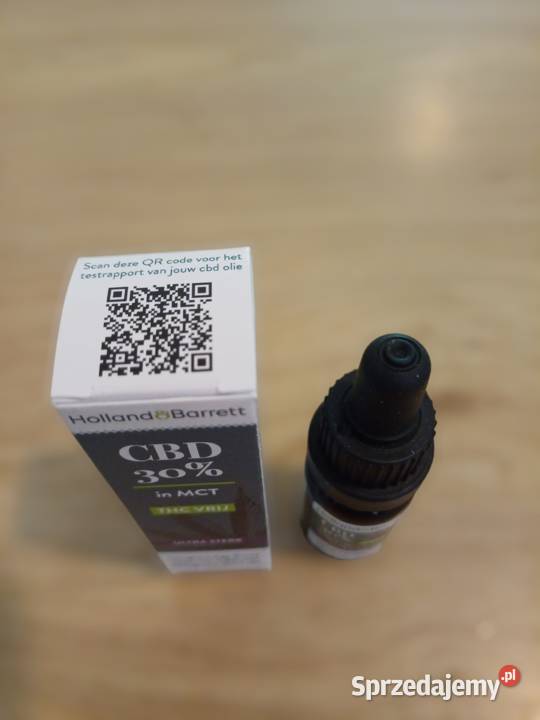 Olejek CBD Holland Barrett 30 MCT 10ml łódzkie sprzedam