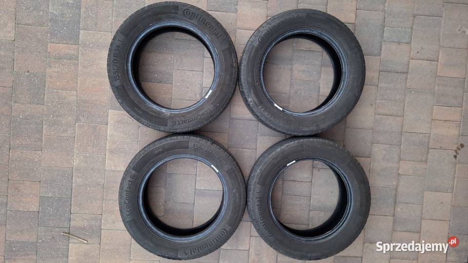 Komplet opon letnich 15570 R14 Samochodowe Wieliszew