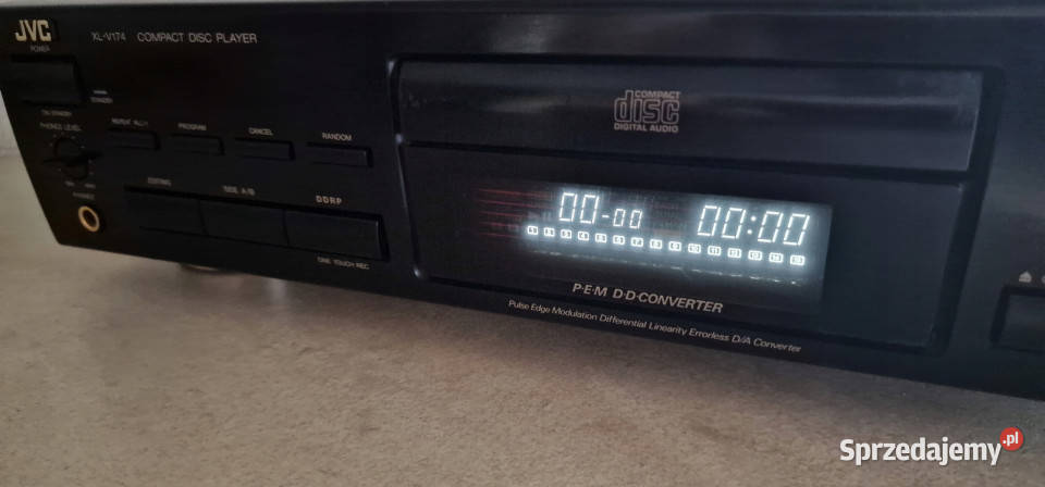 odtwarzacz kompaktowy CD player JVC XL V 174 wielkopolskie Międzychód