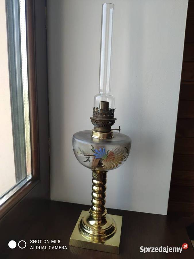 Stara lampa naftowa XIX w Kraków