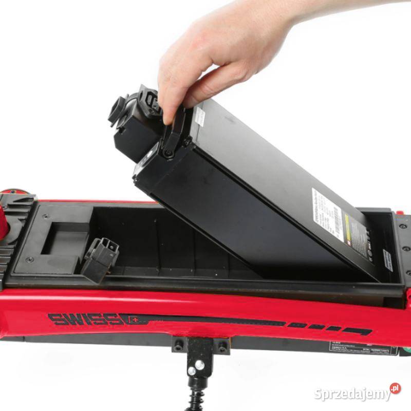 Hulajnoga elektryczna czerwona Foxtrot Plux 500W Poznań