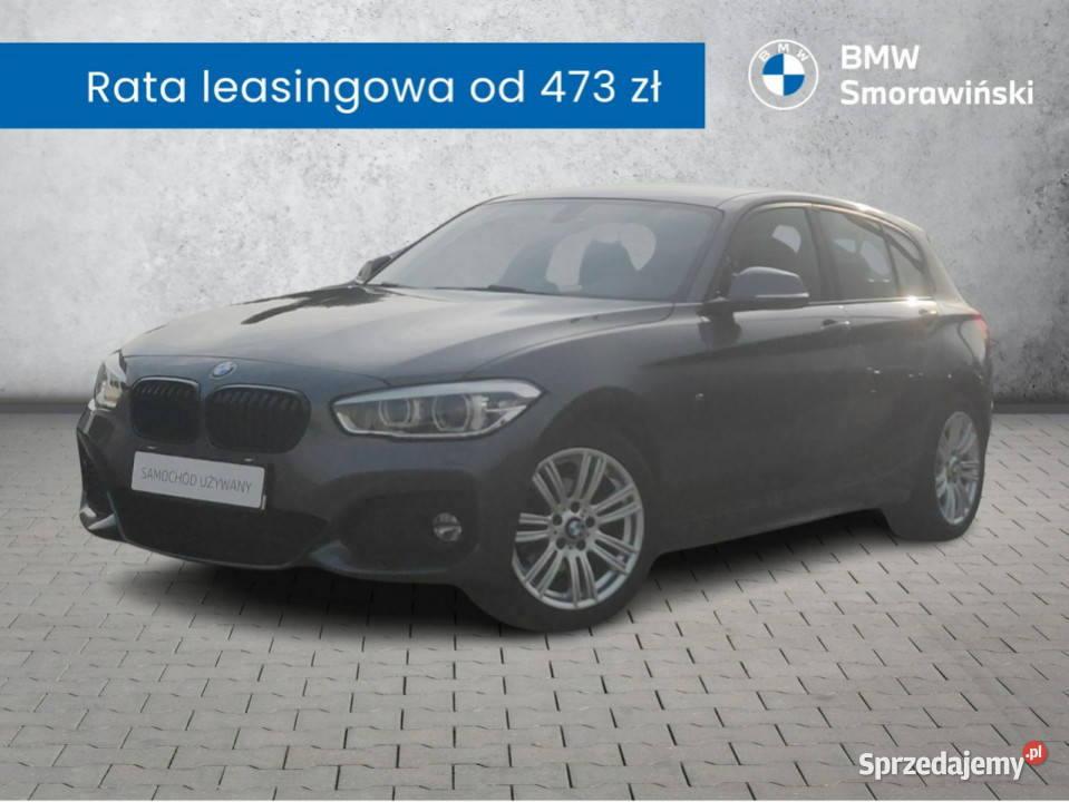 BMW 118 118d M Pakiet Podgrzewane Fotele Nawigacja Automat Asystent LED Sk…