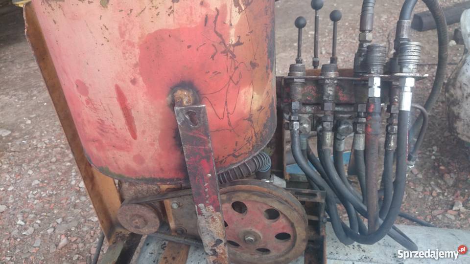 stacja hydrauliczna rozdzielacz 3 sekcyjny raty Probostwo Górne