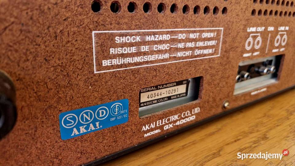 AKAI GX 4000 D Połaniec sprzedam