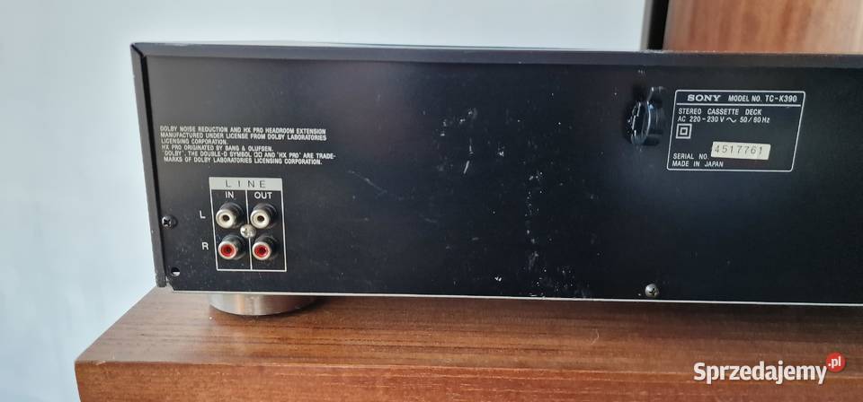 Sony Magnetofon przeglądzie sprzedam