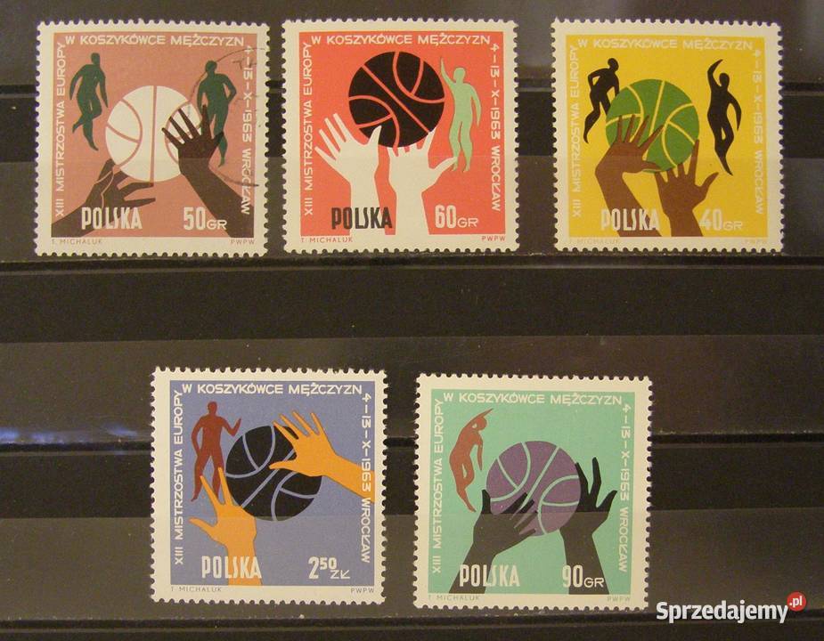 Znaczki pocztowePolskaZestaw 9 Łódź