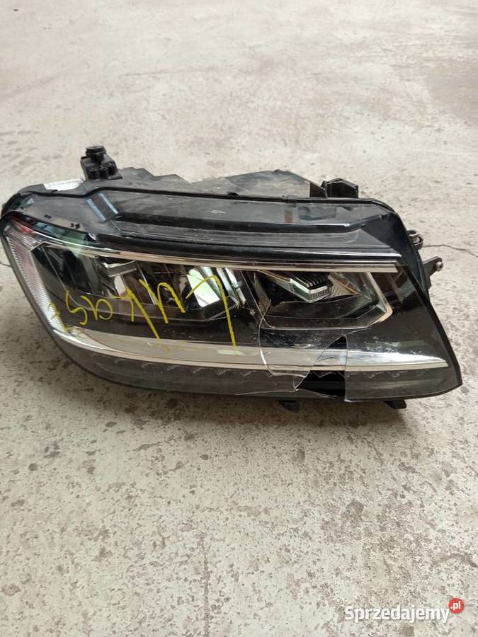 Reflektor prawy Tiguan 2 full LED orginalny Lampy przednie Oświetlenie