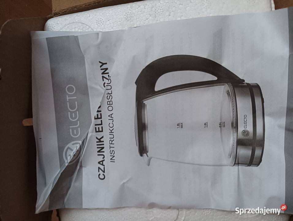 Czajnik elektryczny szklanny Bieruń