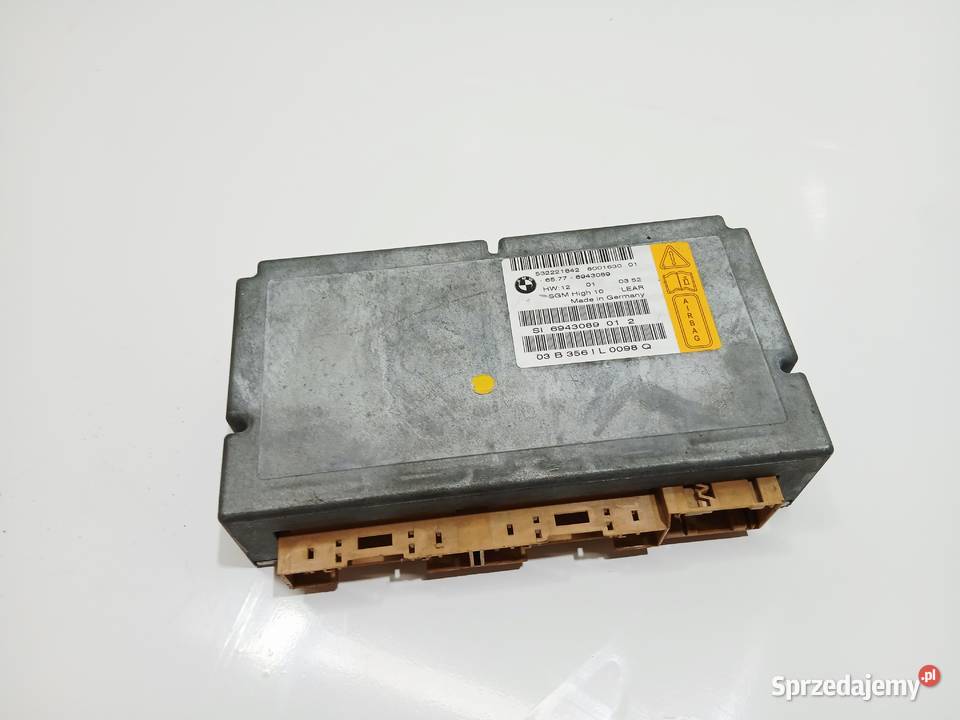 MODUŁ PODUSZEK POWIETRZNYCH BMW E61 6943089 lubelskie Strzyżewice